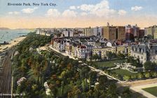 Riverside Park, New York City, New York, USA, 1916
