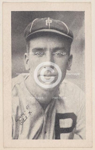 Rixey - P. Phil. N, from Baseball strip cards (W575-2), ca. 1921-22. Creator: Unknown.