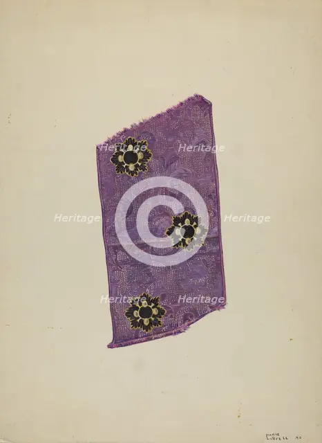 Ribbon, 1940. Creator: Marie Lutrell.