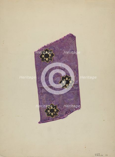 Ribbon, 1940. Creator: Marie Lutrell.