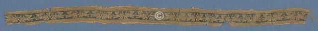 Ribbon, Egypt, Roman period (30 B.C.- 641 A.D.), 6th century. Creator: Unknown.