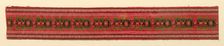 Ribbon, England, c. 1840/50. Creator: Unknown