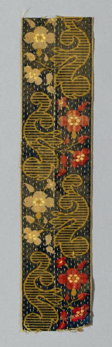 Ribbon, France, 19th century. Creator: Unknown