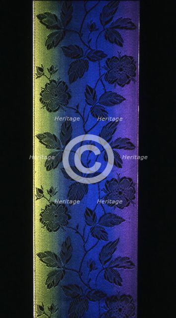 Ribbon, France, c. 1870. Creator: Unknown.