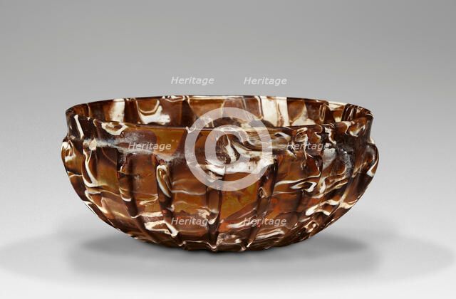 Ribbed Bowl, 25 B.C.-A.D. 50. Creator: Unknown.