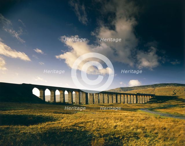 Ribbleshead Viaduct, North Yorkshire, 1987. Artist: Unknown