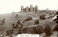 Riber Castle, Derbyshire, c1900. Creator: Unknown
