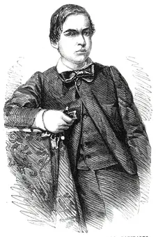 Ricciotti, youngest son of General Garibaldi, from a photograph by P.C. Stortz, Liverpool, 1860. Creator: Unknown