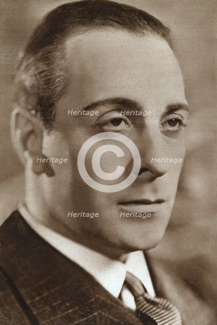 Ricardo Cortez, Austrian-born actor, 1933. Artist: Unknown