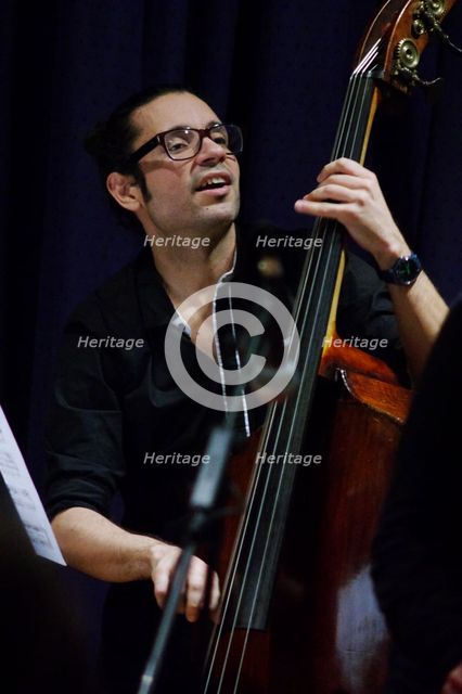 Ricardo Rodriguez, Watermill Jazz Club, Dorking, Surrey, Jan 2016. Artist: Brian O'Connor.