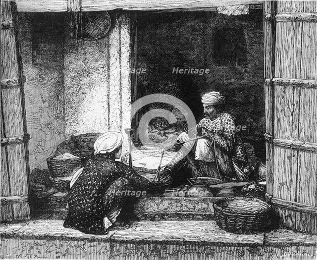 'Rice and Corn Merchants of Patna', c1891. Creator: James Grant.
