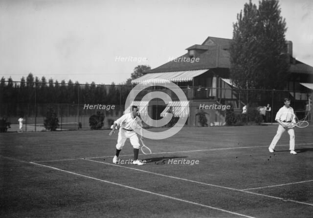 Rice [and] Doust [tennis], 1913. Creator: Bain News Service.