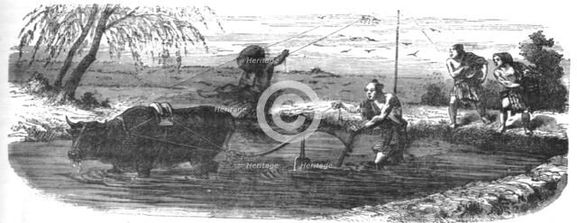 'Rice cultivation; A European Sojourn in Japan', 1875. Creator: Unknown.