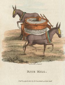 Rice Mill 1813. Creator: Anon