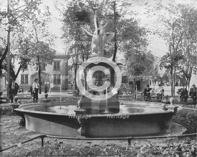Rice Park, St Paul, Minnesota, USA, c1900.  Creator: Unknown.