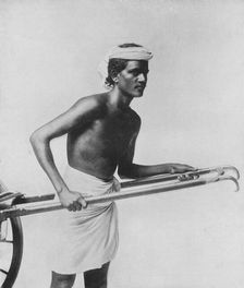 Rickshaw Coolie c1890, (1910). Artist: Alfred William Amandus Plate