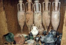 Rich burial at Welwyn Garden City, Celtic Iron Age, late 1st century