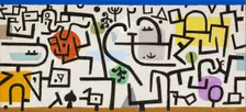 Rich Harbour, (A picture of a journey), 1938. Creator: Paul Klee