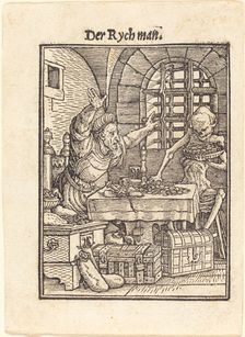 Rich Man. Creator: Hans Holbein the Younger