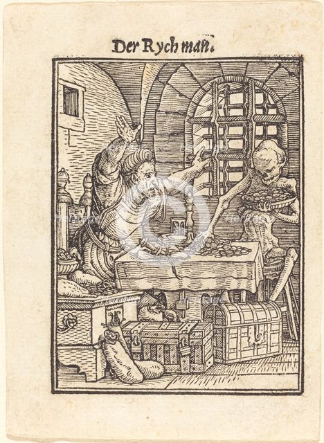 Rich Man. Creator: Hans Holbein the Younger.