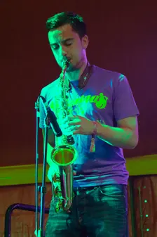 Rich Muscat, Love Supreme Jazz Festival, Glynde Place, East Sussex, 2015. Artist: Brian O'Connor
