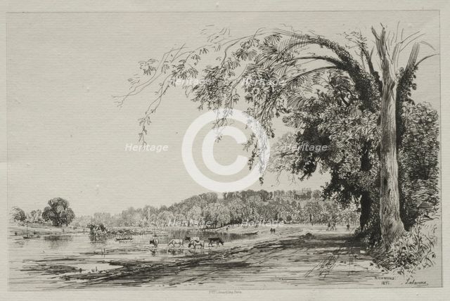 Richmond, 1871. Creator: Maxime Lalanne (French, 1827-1886).