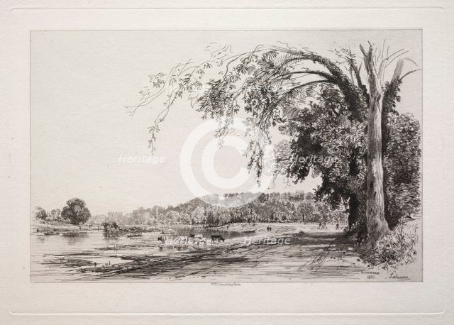 Richmond, 1871. Creator: Maxime Lalanne (French, 1827-1886); Françoise Lienard, Paris.