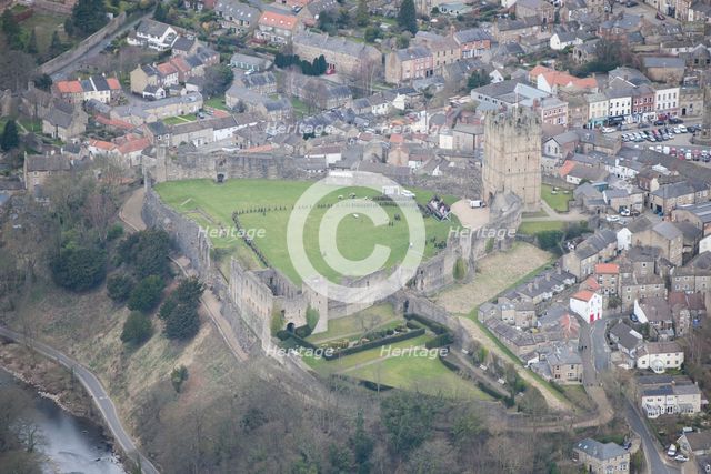 Richmond Castle, North Yorkshire, 2016. Creator: Matthew Oakey.