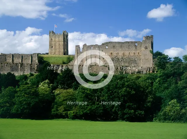 Richmond Castle, North Yorkshire, 2010. Creator: Mike Kipling.