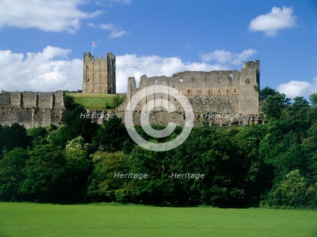 Richmond Castle, North Yorkshire, 2010. Creator: Mike Kipling.
