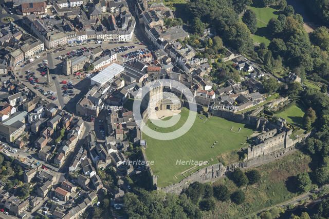 Richmond Castle, an eleventh to fourteenth century enclosure castle, North Yorkshire, 2024. Creator: Robyn Andrews.