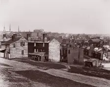 Richmond after the Evacuation, 1865. Creator: Alexander Gardner