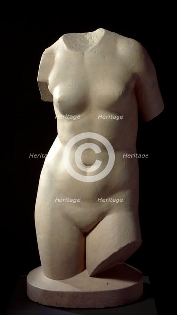 Richmond Aphrodite, (Roman copy of a Greek original), (400-300 BC?), 19th century. Creator: D Brucciani & Co.