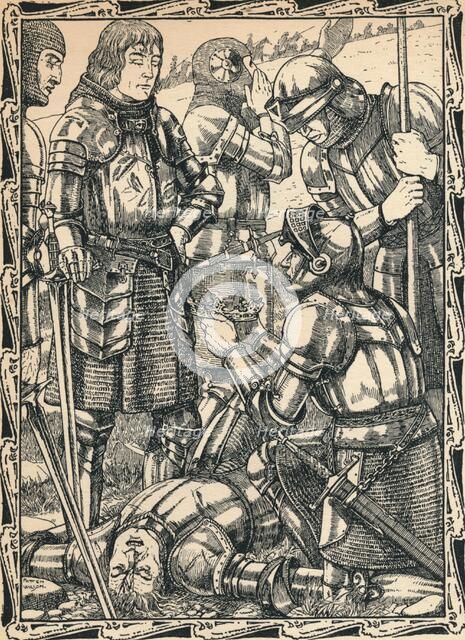 Richmond at Bosworth, 1902. Artist: Patten Wilson