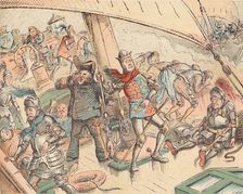 Richmond at Sea c1884. Artist: Thomas Strong Seccombe