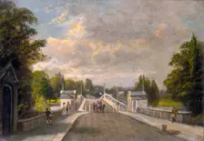Richmond Bridge late 19th century. Creator: James Isaiah Lewis