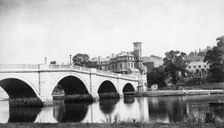 Richmond Bridge, Richmond upon Thames, London, c1860-c1887. Artist: Henry Taunt