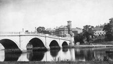 Richmond Bridge, Richmond upon Thames, London, c1860-c1887. Artist: Henry Taunt