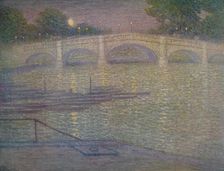 Richmond Bridge, Surrey 1932, (c1932). Artist: Frederick Francis Foottet