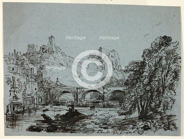 Richmond, July 9, 1832. Creator: Clarkson Stanfield.