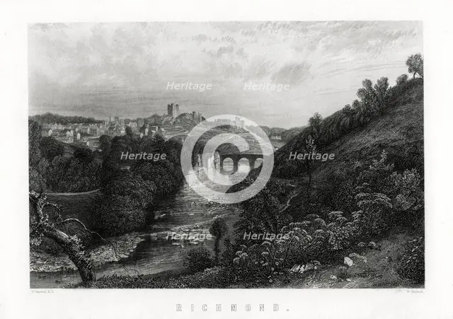 Richmond, London, 1883.Artist: W Forrest