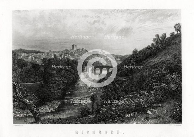Richmond, London, 1883.Artist: W Forrest