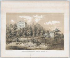 Richmond Seminary, Staten Island, N.Y., 1847-48. Creator: Frances Flora Bond Palmer