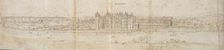 Richmond Palace from across the Thames, 1562. Artist: Anthonis van den Wyngaerde