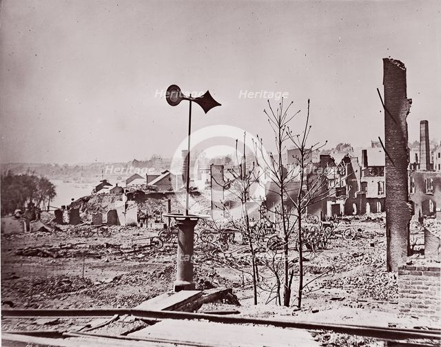Richmond, Virginia, after Evacuation, 1865. Creator: Alexander Gardner.