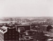 Richmond, Virginia. Looking toward Manchester, ca. 1865. Creator: Alexander Gardner