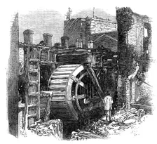 Richmond, Virginia: ruins of the carbine factory, 1865. Creator: Unknown