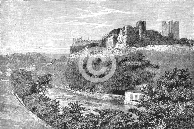 ''Richmond, Yorkshire and the Surrounding Neighbourhood; The Castle', 1890. Creator: Unknown.