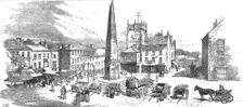 'Richmond, Yorkshire and the Surrounding Neighbourhood; The Market Place 1890. Creator: Unknown