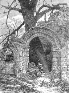 'Richmond, Yorkshire and the Surrounding Neighbourhood; An old Norman Arch at Easby Abbey 1890. Creator: Unknown